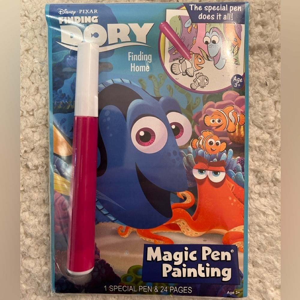 Disney Finding Dory Magic Pen Paint + Moana Invis Ink, Paint & Sticker Duo - Picture 7 of 10
